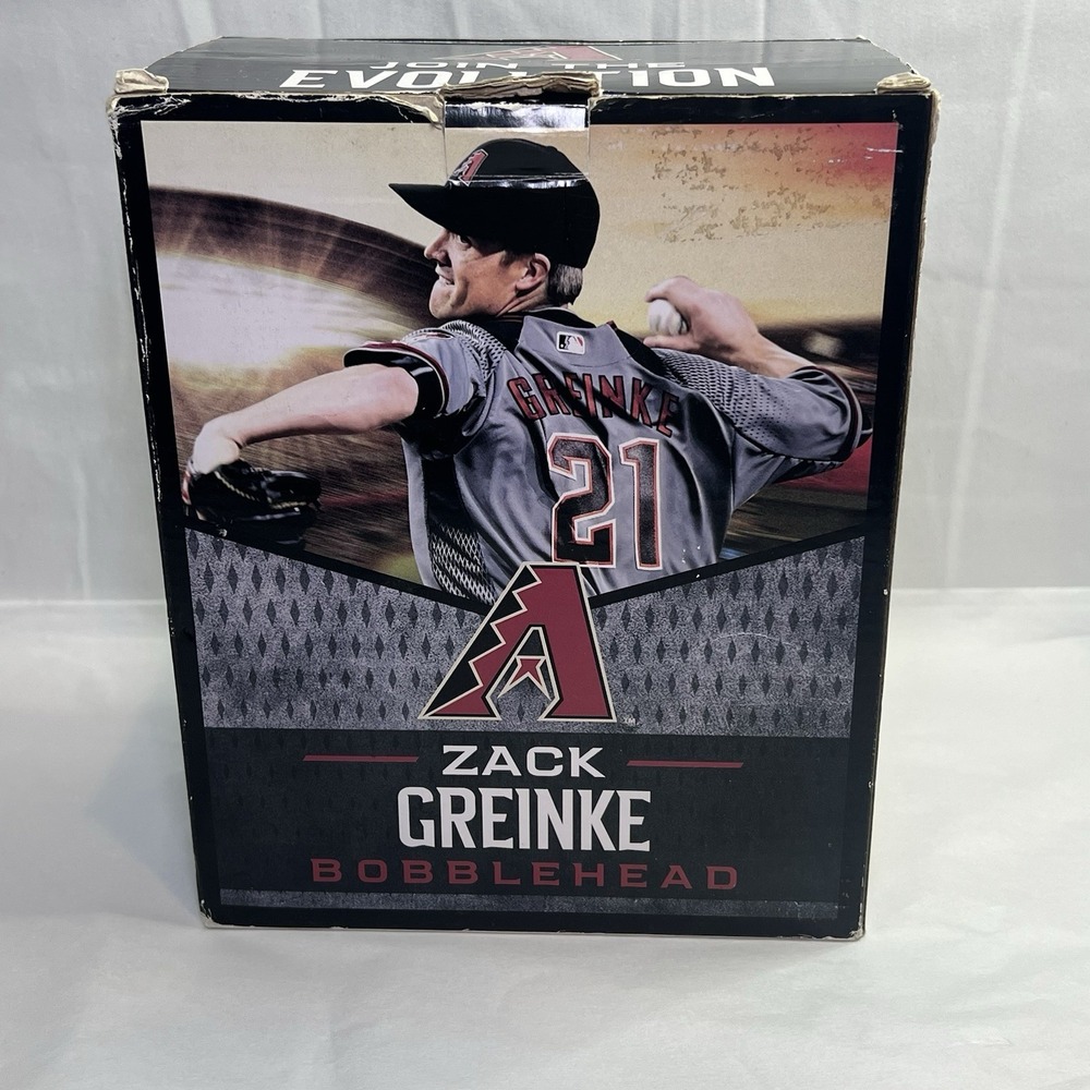 Zack Greinke 2016 Arizona Diamondbacks Bobblehead NEWโ IN BOX